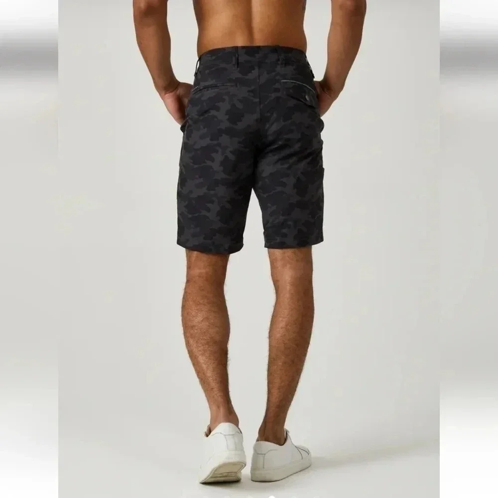 NWT || 7 DIAMONDS || performance shorts Black Camo Athletic Wear